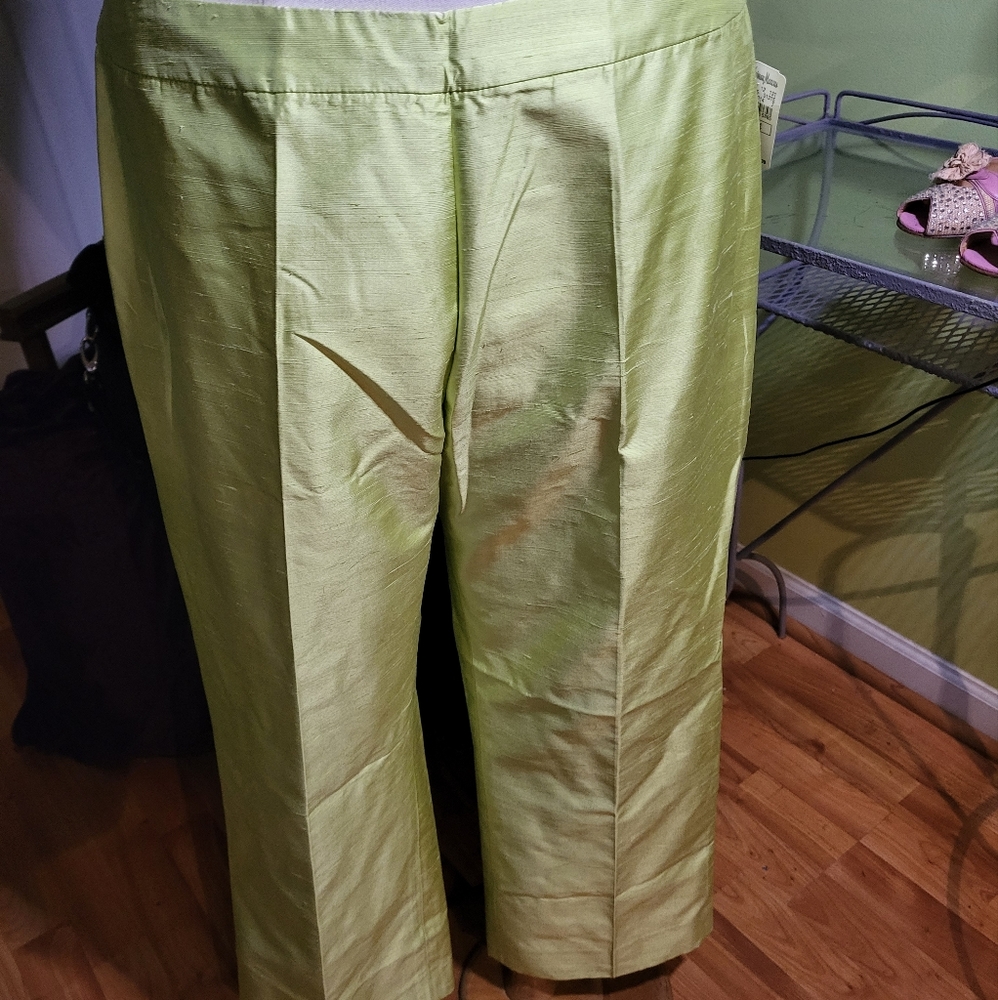 ⚡️Elegant Carmen Marc Valvo Silk Pants - Size 14
